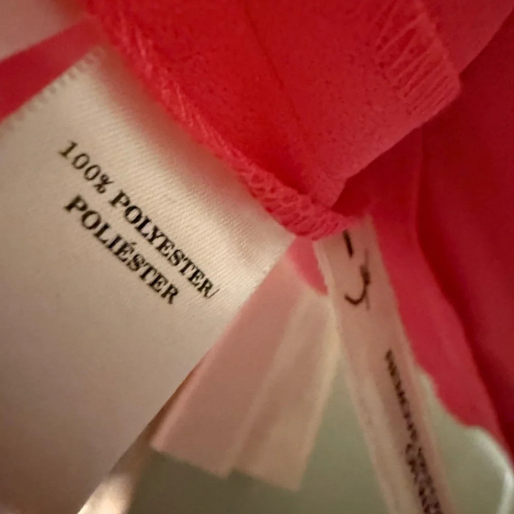 Pink Taupe and Cream Halter Shift Dress-Dry Cleaned - Picture 4 of 5